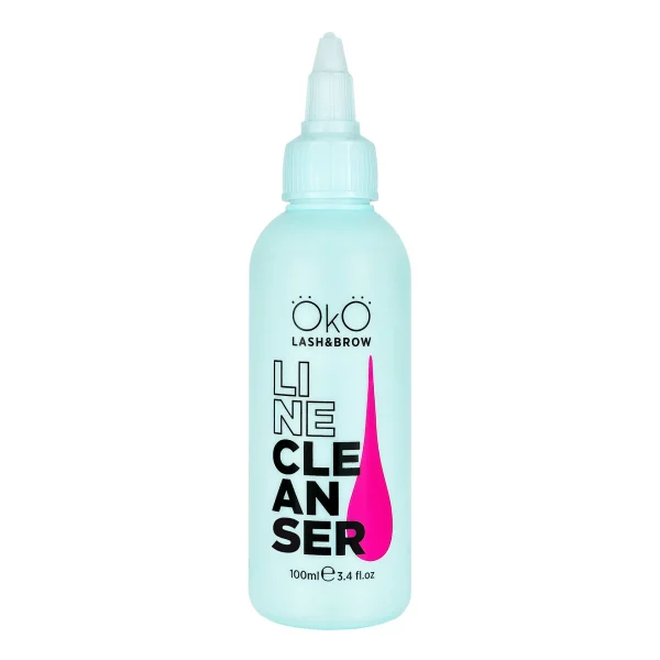 OKO - Cleanser for cleaning lines Line Cleanser, 100 ml - נוזל ניקוי לניקוי קווים וסימונים לאחר הכנה 100 מל