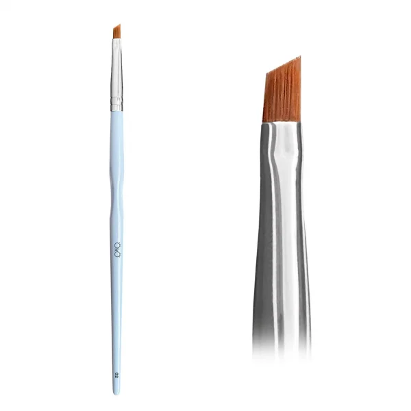 OKO - Mini beveled brush No. 2 -  מברשת מיני משופעת - מס' 2