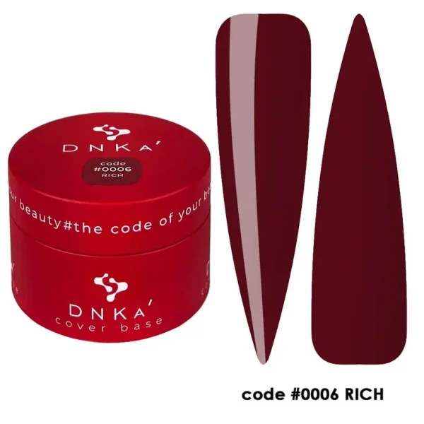 DNKa' - Камуфляжна база Cover Base 30 ml No.  0006 Rich