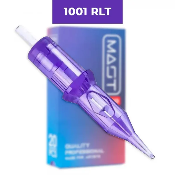 MAST - Mast Pro Tattoo cartridge 1001RLT (0.30mm), 1 pc - מחטים לאיפור קבוע  (יחידה 1) 0.30 ממ' - 1001RLT