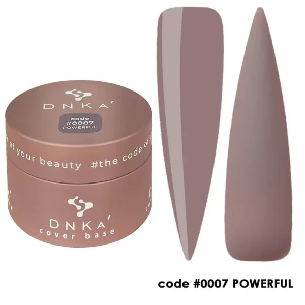 DNKa' - Камуфляжна база Cover Base 30 ml No.  0007 Powerful