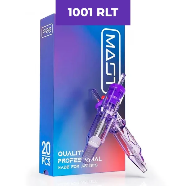 MAST - Mast Pro Tattoo cartridge SET 1001RLT (0.30mm), 20 pc - מחטים לאיפור קבוע  (יחידות 20) 0.30 ממ' - 1001RLT