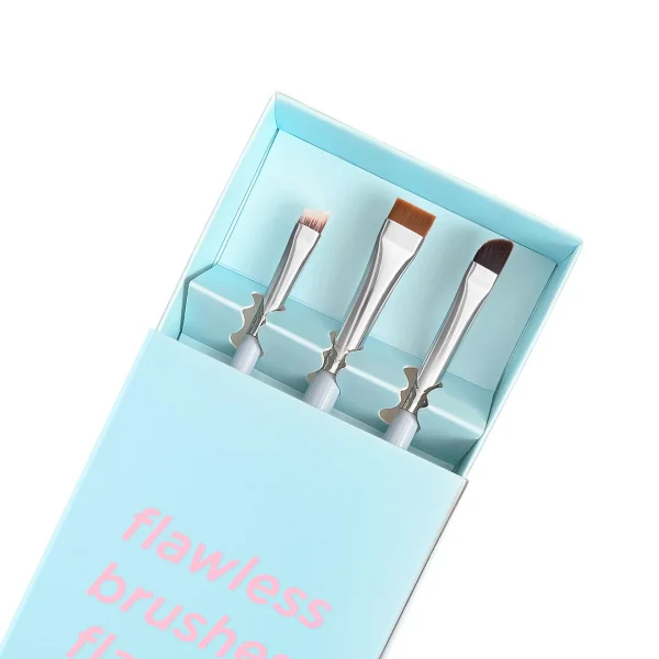 OKO - A set of brushes Flawless Brushes Flawless Brows - סט מברשות לגבות ללא רבב - Image 2