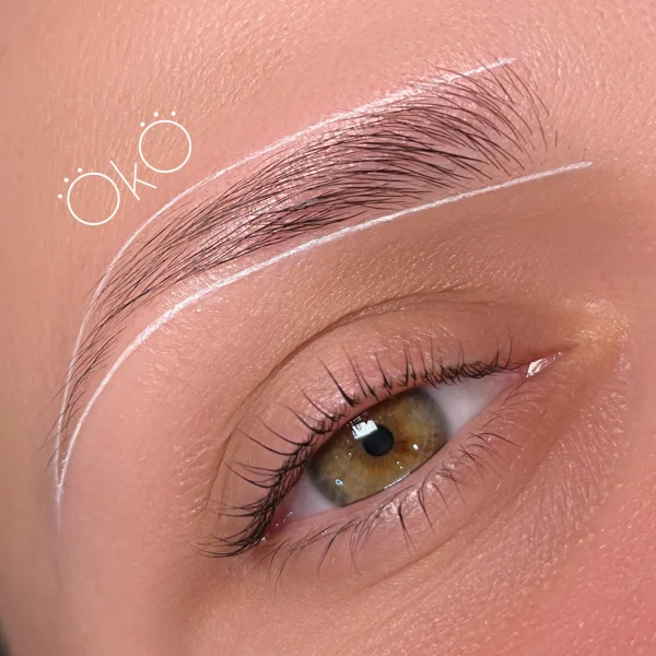 OKO - Eyebrow Contour Paste White Pearl, 15 ml - משחת פסטה צבע פנינה לבנה 15 מל - Image 3