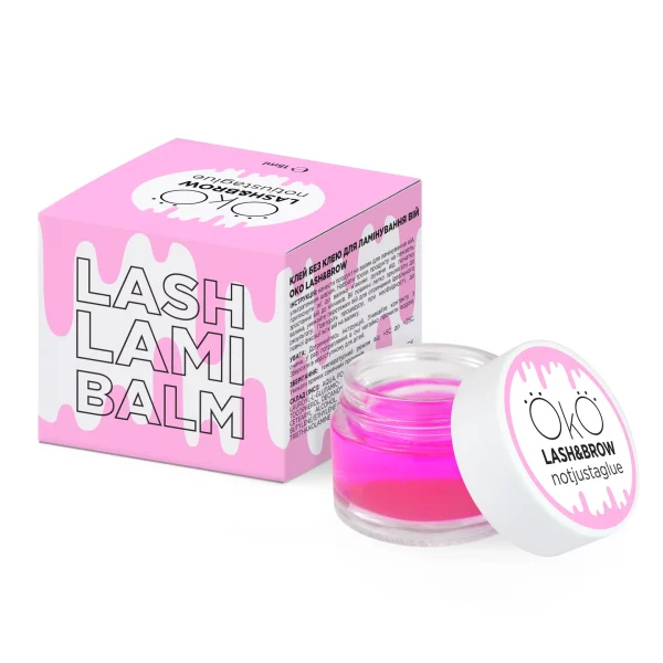OKO - Glue without glue Lash Lami Balm, 15 ml - דבק למינציה בפורמולה חדשה 15 מל - Image 2
