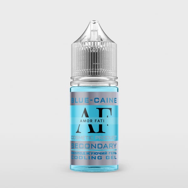 AMOR-FATI - Secondary anesthesia BLUE-CAINE  anesthetic gel 30 ml  - ג'ל הרדמה משנית 30 מל