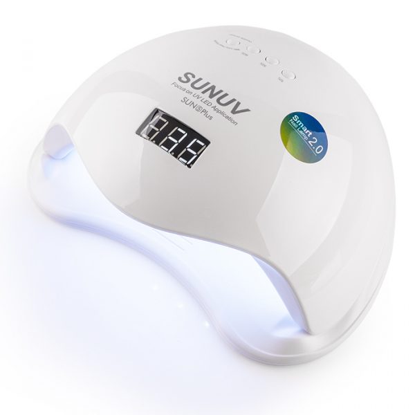 SUNUV - Lamp for manicure LED+UV SUN 5 PLUS, new generation with quartz diodes, 48 ​​W (Original) - מנורת ייבוש סאן 5 פלוס דור חדש