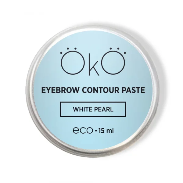 OKO - Eyebrow Contour Paste White Pearl, 15 ml - משחת פסטה צבע פנינה לבנה 15 מל