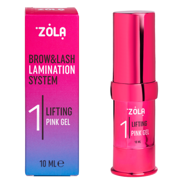 Zola - Laminating Compound 01 Lifting Pink Gel 10 ml - תרכובת למינציה ליפטינג ג'ל ורוד 10 מל - מס, 01