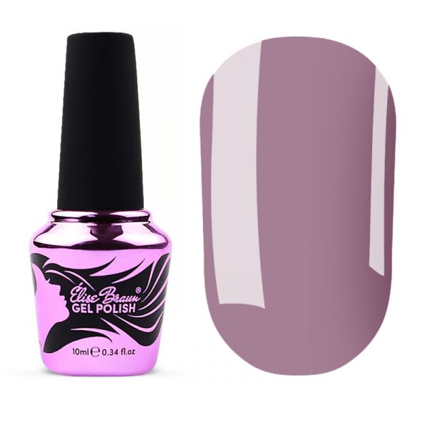 Elise Braun Gel polish Powder No. 01, 10 ml, purple-pink,  - לק ג'ל פודרה 10 מל צבע ורוד סגול - מס, 01