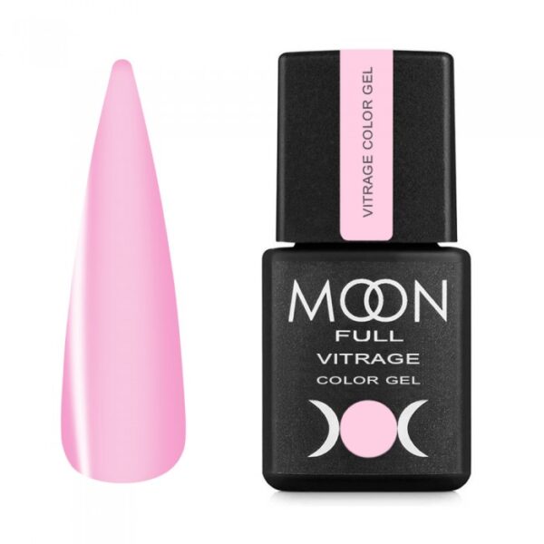 Moon Full - Гель-лак для нігтів Vitrage Collor Gel №01, 8 мл