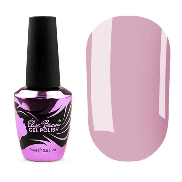 Elise braun - Liquid poly gel no. 12  soft purple. 15 ml - 012 - 'ג'ל בנייה פוליג'ל נוזלי בבקבוק 15 מל מס