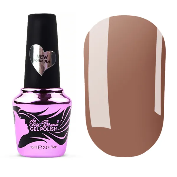 Elise Braun - Cover Base New Formula No, 14 10 ml, Brown - כאבר בייס 10 מל חום - מס' 14