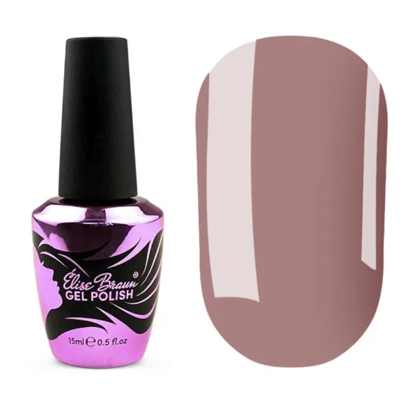Elise braun - Liquid poly gel no. 15 Caramel with cinnamon. 15 ml - 015 - 'ג'ל בנייה פוליג'ל נוזלי בבקבוק 15 מל מס