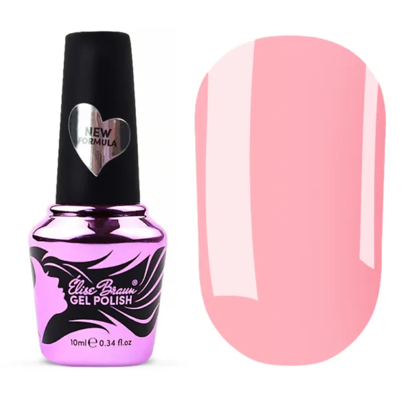 Elise Braun -  Cover Base New Formula No, 15 peach 10 ml, - כאבר בייס 10 מל אפרסק - מס' 15