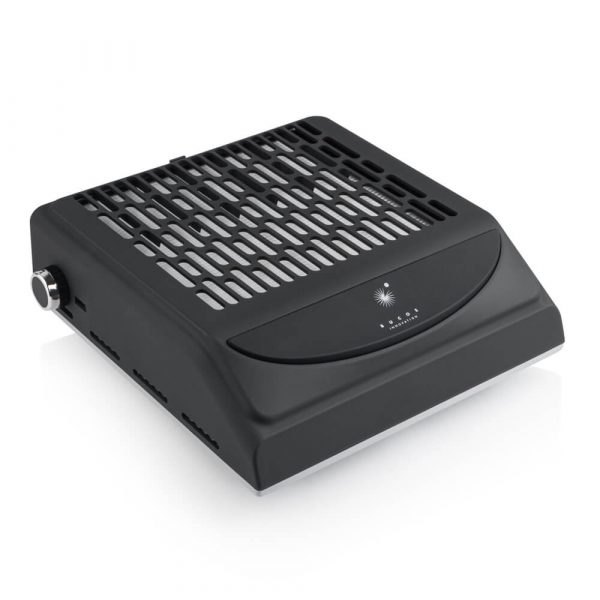 BUCOS - Hood for manicure with HERA filter CYCLONE V2 on 100W BLACK with USB port - שואב אבק למניקור CYCLONE V2 שחור - Image 4