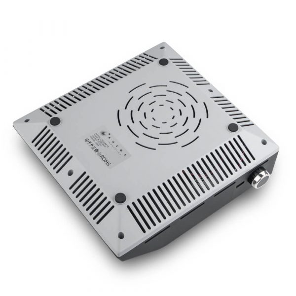 BUCOS - Hood for manicure with HERA filter CYCLONE V2 on 100W BLACK with USB port - שואב אבק למניקור CYCLONE V2 שחור - Image 3