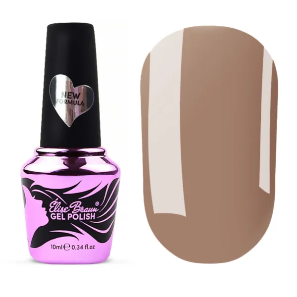 Elise Braun - Cover Base New Formula No, 25 10 ml, Brown Beige  - כאבר בייס 10 מל צבע חום בז' - מס' 25