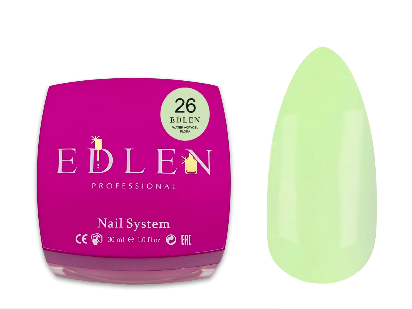 Акригель EDLEN - Water Acrygel Provence 30 ml. No. 26