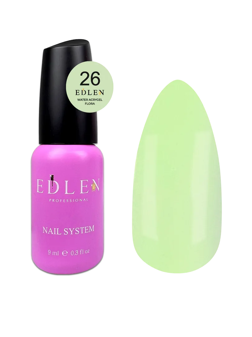 Акригель EDLEN - Water Acrygel Provence 9 ml. No. 26
