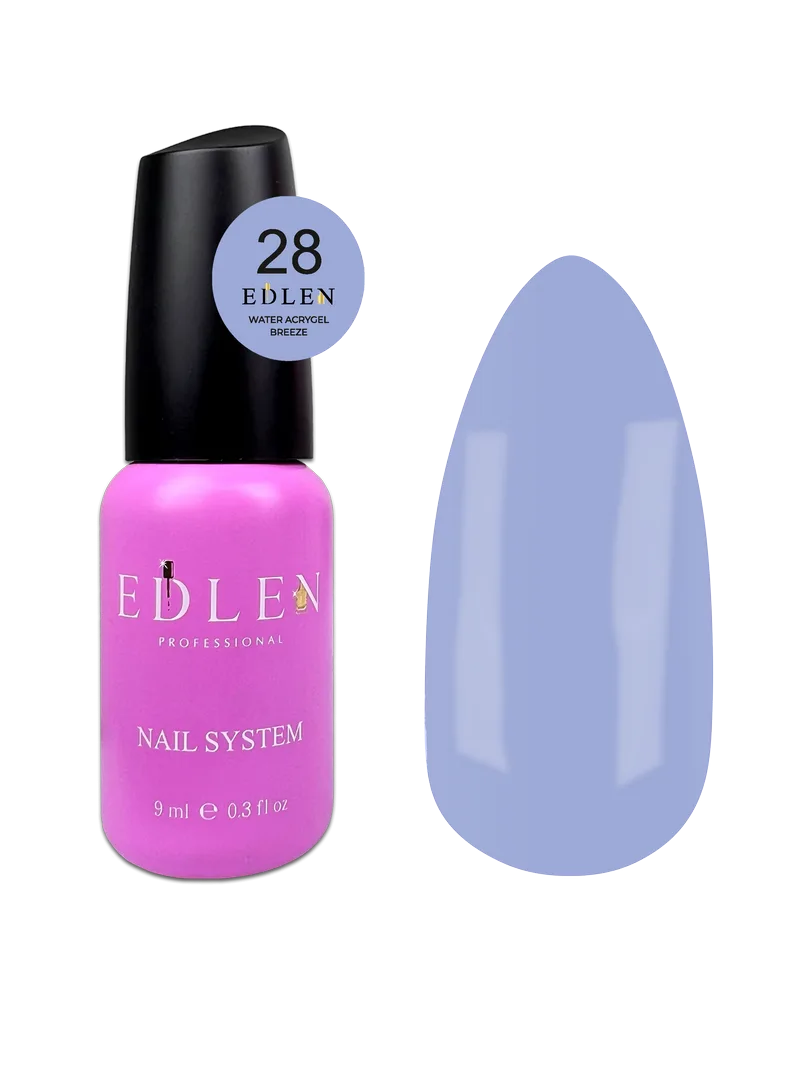 Акригель EDLEN - Water Acrygel Provence 9 ml. No. 28