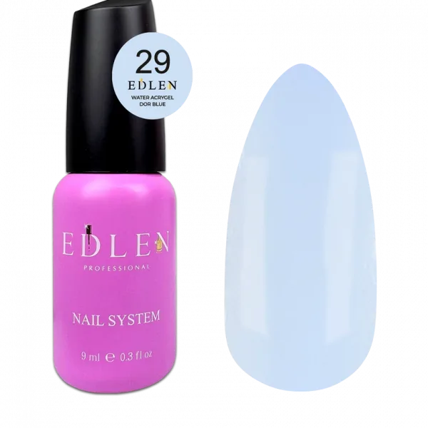 Акригель EDLEN - Water Acrygel Provence 9 ml. No. 29