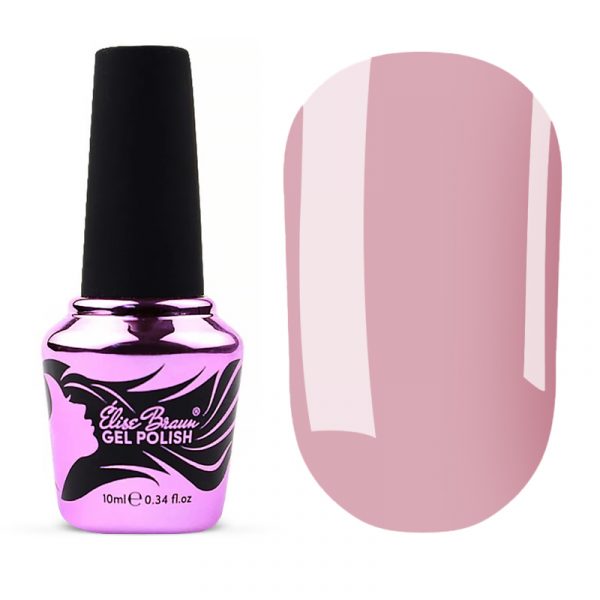 Elise Braun Gel polish Powder No. 03 10 ml, light pink,   - לק ג'ל פודרה 10 מל צבע ורוד בהיר - מס, 03