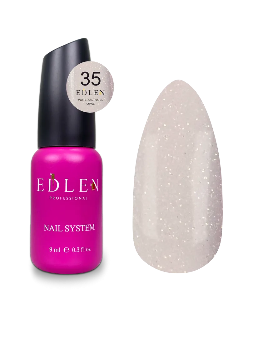 Акригель Edlen - Water Acrygel Opal 9 ml. No. 35