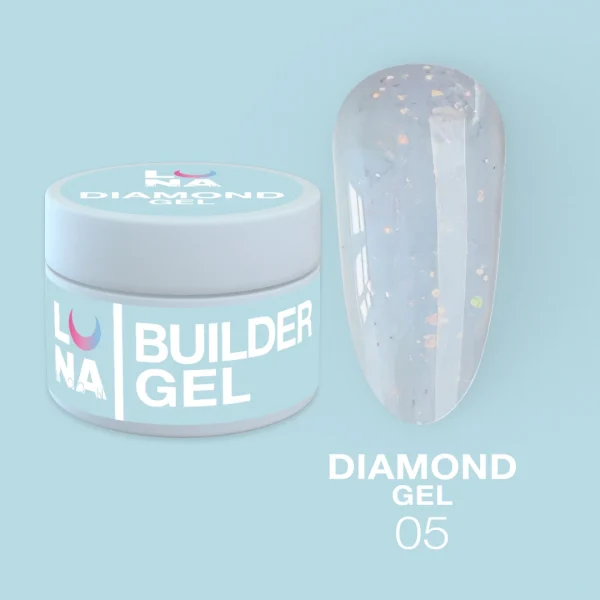 LUNA MOON - Гель для нарощування Diamond Gel 15 ml №5