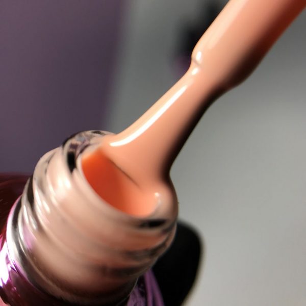 Elise Braun Gel polish Powder No. 06 10 ml, soft peach, - לק ג'ל פודרה 10 מל צבע אפרסק רך - מס, 06 - Image 2