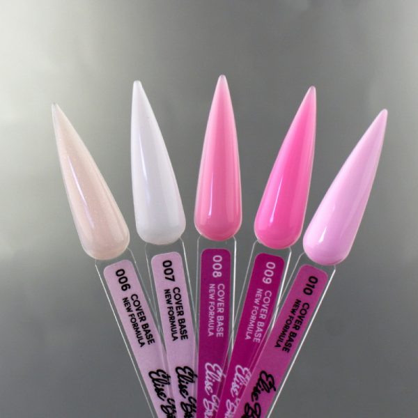 Elise Braun -  Cover Base New Formula No, 10  10 ml, Pink - כאבר בייס 10 מל ורוד - מס' 10 - Image 2