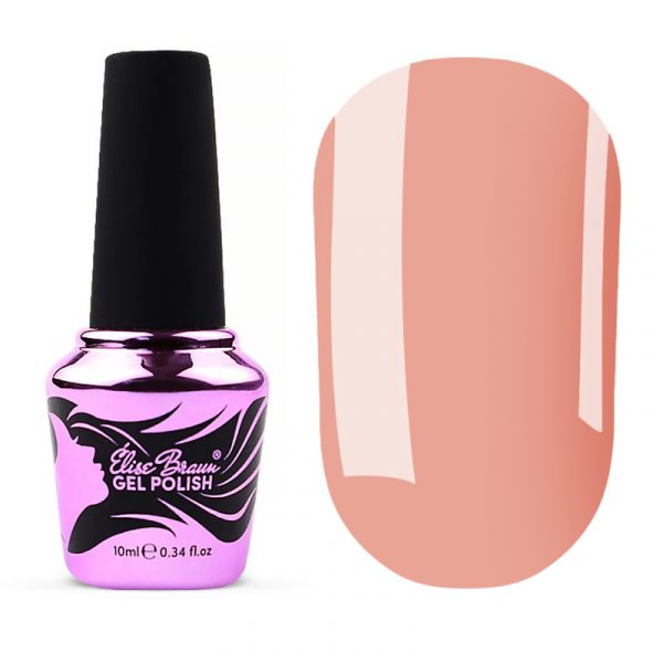 Elise Braun Gel polish Powder No. 07, 10 ml, pink-beige, - לק ג'ל פודרה 10 מל צבע ורוד בז' - מס, 07