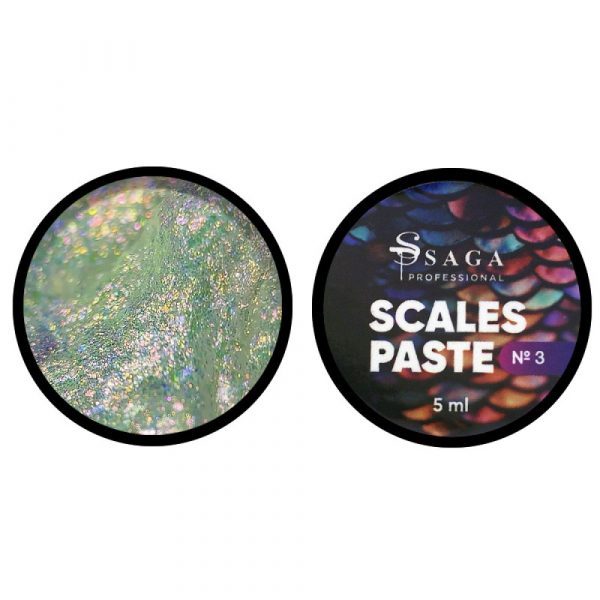SAGA - Гель-паста для рельєфного дизайну Scales Paste, 5 мл №03
