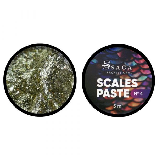 SAGA - Гель-паста для рельєфного дизайну Scales Paste, 5 мл №04