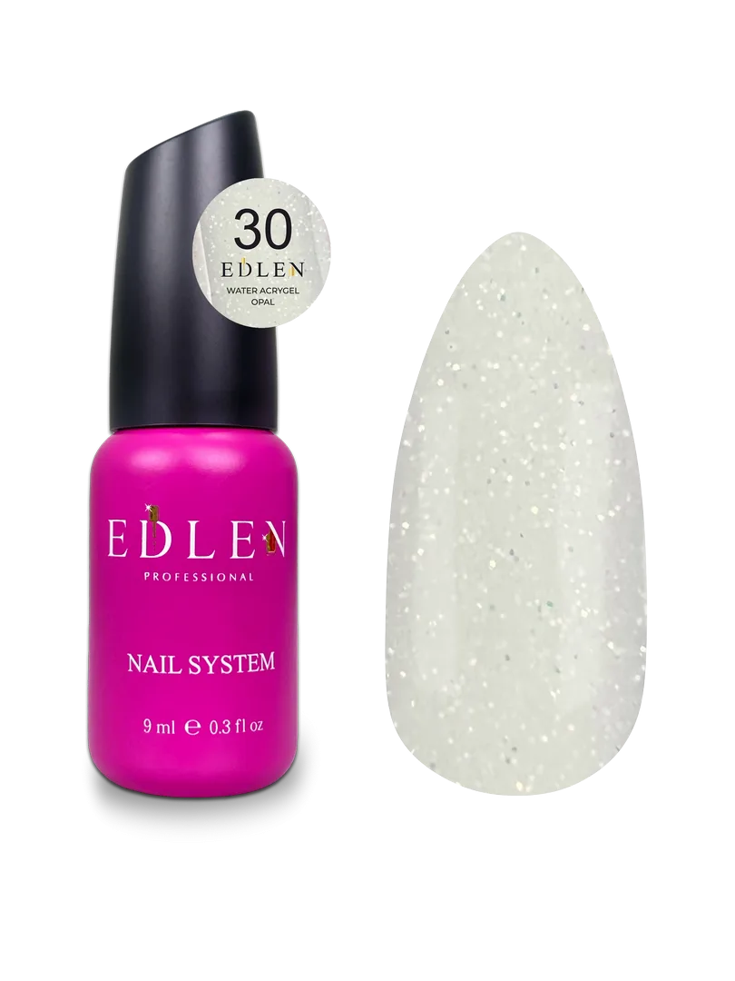 Акригель Edlen - Water Acrygel Opal 9 ml. No. 30