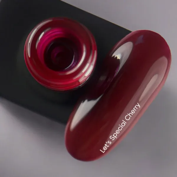 NAILSOFTHEDAY - Let's special Cherry - спіло-вишневий гель–лак для нігтів, що перекриває в один шар, 10 мл - Image 2