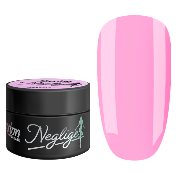 LUXTON - CAMOUFLAGE BASE NEGLIGE. pink No, 10, 30 ML - בייס כאבר ניגליג 30 מל ורוד - מס, 10