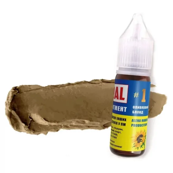The Mineral - Set of pigments for permanent makeup The Mineral, 5 pcs + thinner - סט פיגמנטים לאיפור קבוע ה-5 יח' + מדלל - Image 2