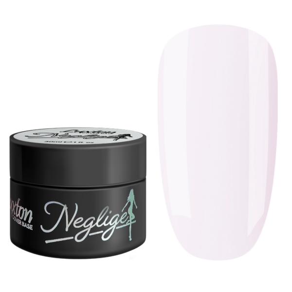 LUXTON - CAMOUFLAGE BASE NEGLIGE. pale white 2, 30 ML - בייס כאבר ניגליג 30 מל לבן חיוור - מס, 02