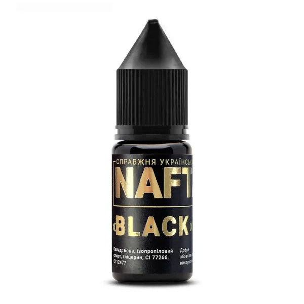 The Mineral - NAFTA Tattoo Pigment Black, 10 ml - פיגמנט קעקוע ליינר - שחור 10 מל NAFTA
