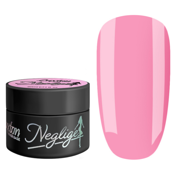 LUXTON - CAMOUFLAGE BASE NEGLIGE. pink petal No, 23, 30ML - בייס כאבר ניגליג 30 מל עלה כותרת ורוד - מס, 23