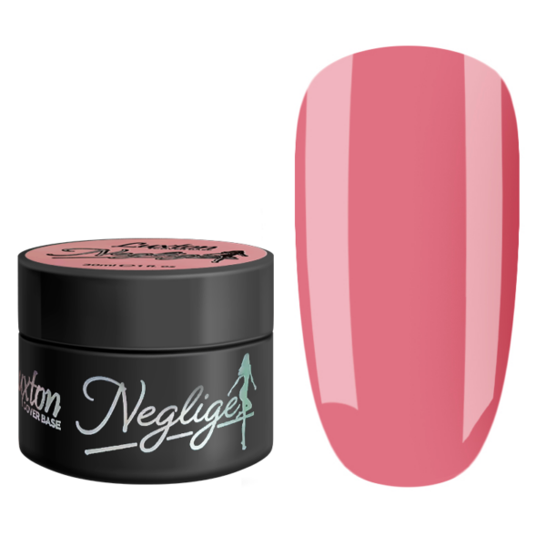 LUXTON - CAMOUFLAGE BASE NEGLIGE. dry rose No, 25, 30ML - בייס כאבר ניגליג 30 מל ורד יבש - מס, 25