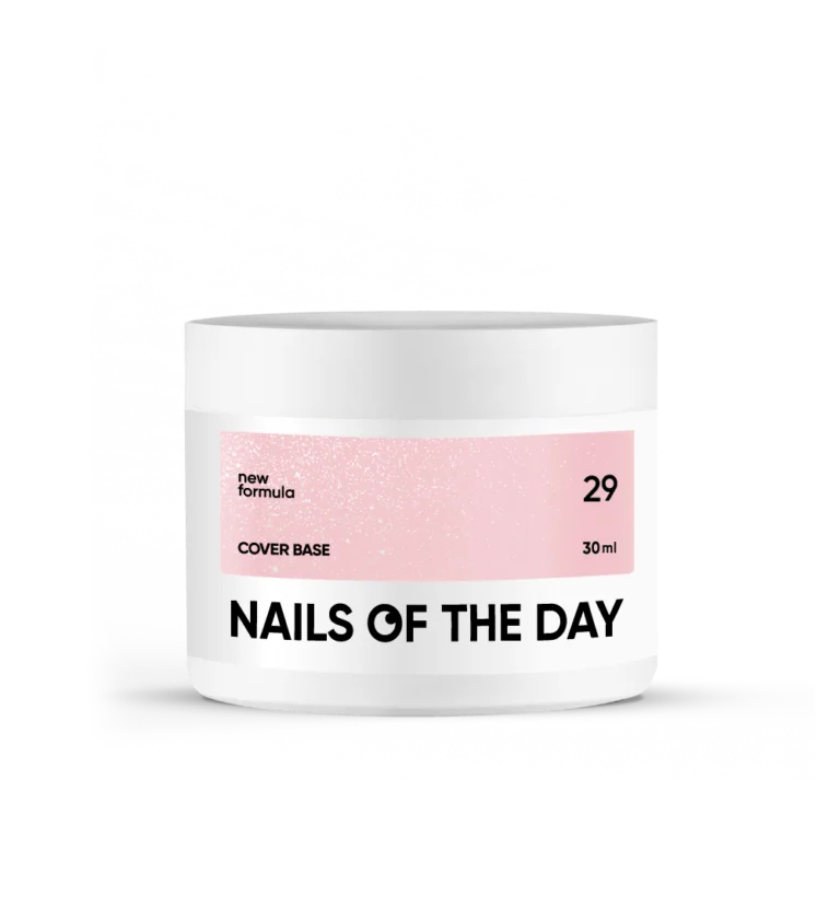 Nails of the day - Cover base 30 ml NEW Formula 29 камуфлююче базове покриття для нігтів