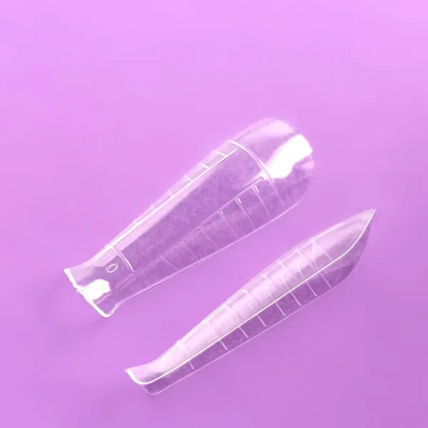 DNKa - Верхні форми Top Nail Forms Short Almond,120pcs - Image 2