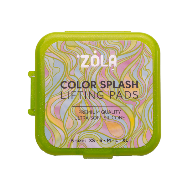 ZOLA - Color Splash Lifting laminating rollers (XS, S, M, M, L, XL) - גלילי למינציה של Tsolor Splash Lifting