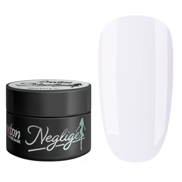 LUXTON - CAMOUFLAGE BASE NEGLIGE. light purple with shimmer No. 3, 30 ML - בייס כאבר ניגליג 30 מל סגול בהיר שימר - מס, 03
