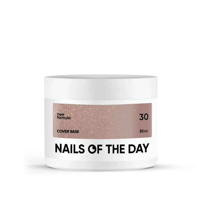 Nails of the day - Cover base NEW Formula 30 камуфлююче базове покриття для нігтів, 30 ml