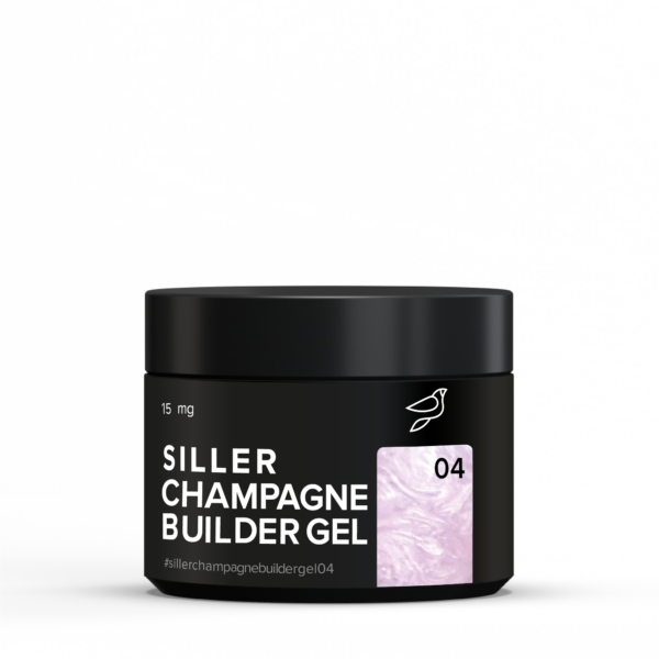 Siller - Гель для нарощування нігтів Champagne Builder Gel №04, 15 мл