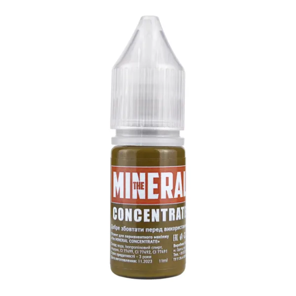 The Mineral - Concentrate Pigment for permanent makeup No. 38 Light Brown, 11 ml - תרכיז פיגמנט לאיפור קבוע 11 מל - מס, 38 חום בהיר