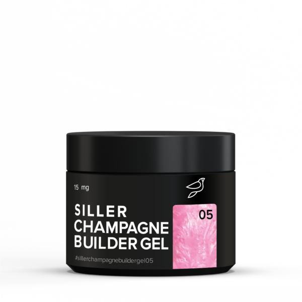 Siller - Гель для нарощування нігтів Champagne Builder Gel №05, 15 мл
